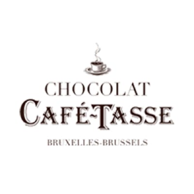 Café-Tasse-Schokoladen / Logo-Ansicht